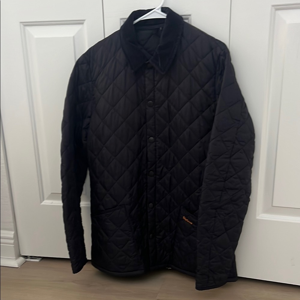 Barbour Heritage Liddesdale Navy Lightweight Quilted Jacket